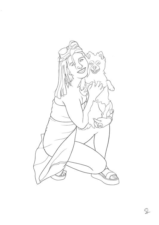 Portrait avec votre Animal